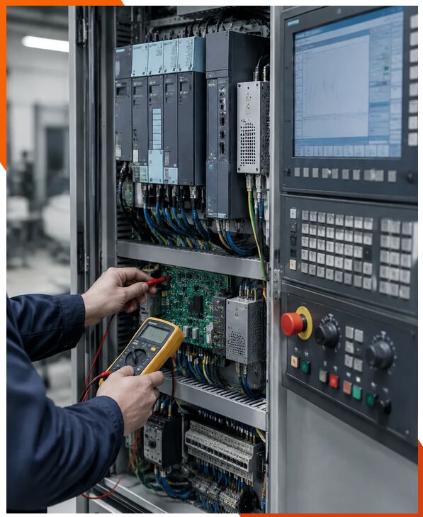 Ремонт систем ЧПУ Siemens в Петергофе