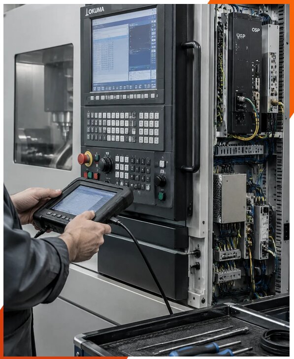Ремонт систем Okuma OSP в Петергофе от 8369 р. | ЮнионикРу