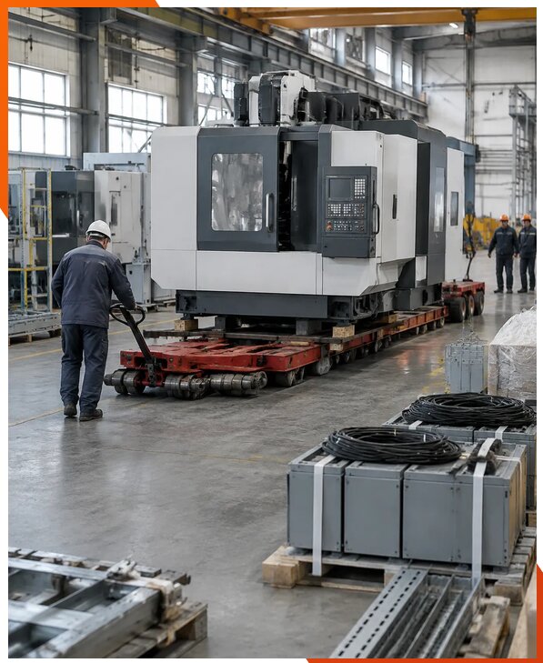 Перенос производственных линий в Петергофе
